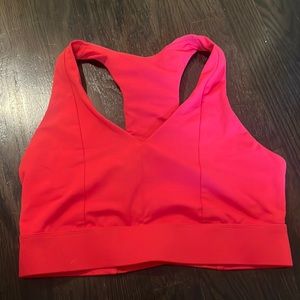 Fabletics red sports bra